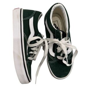 VANS Old Skool Green Children’s Sneaker Shoes